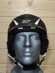 PRILBA 3F VISION HELMET MATTE BLACK 55-58CM